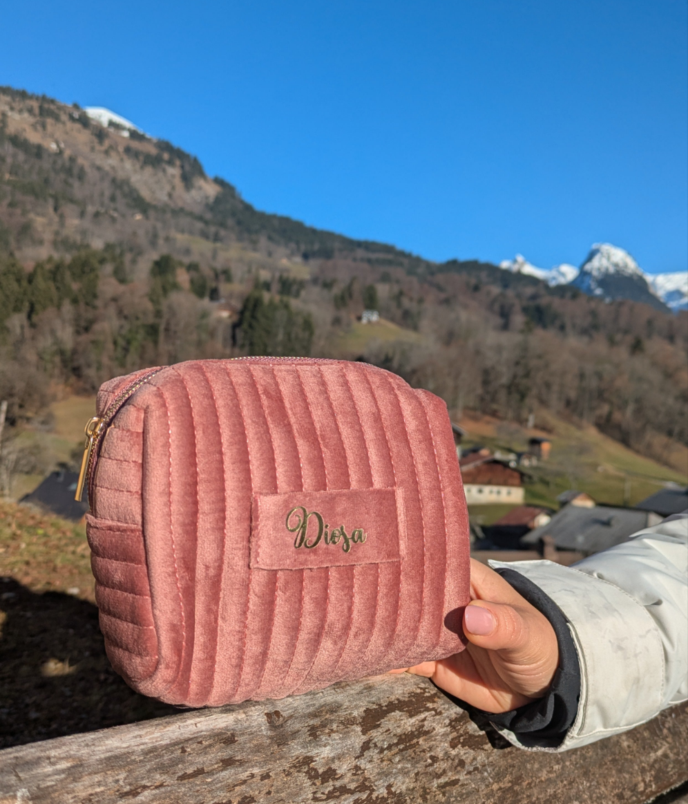 Trousse Diosa rose